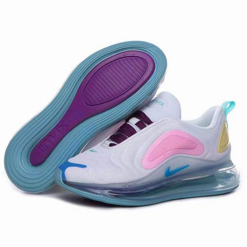 Nike Air Max 720 aqua powder ar9293-102 Women's Shoes White Pink Purple Blue-13